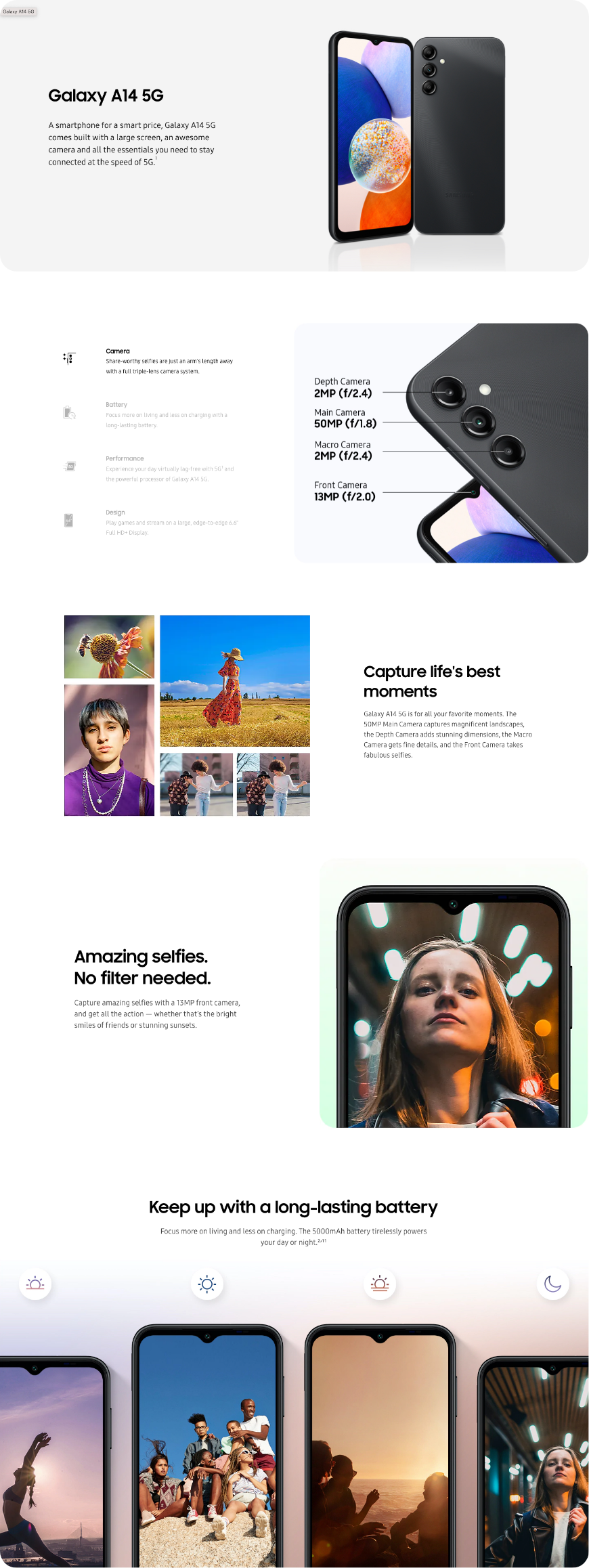 Samsung Galaxy A14 5G Assurance Wireless