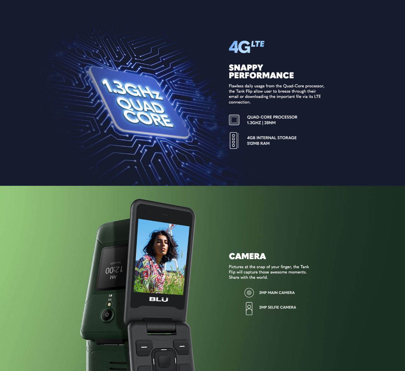 Blu tank flip assurance wireless
